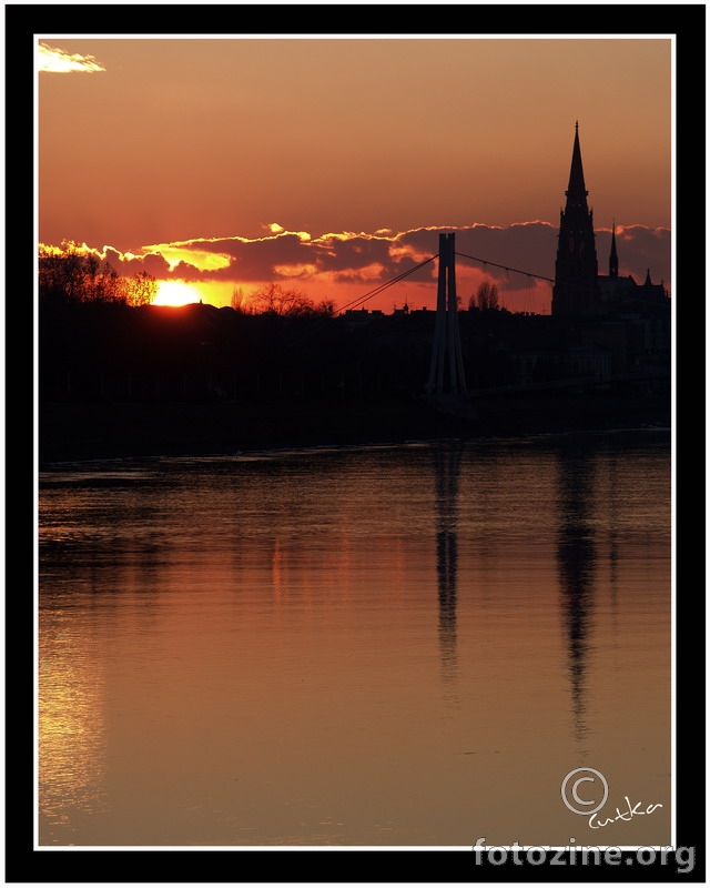 Zalazak iznad Osijeka