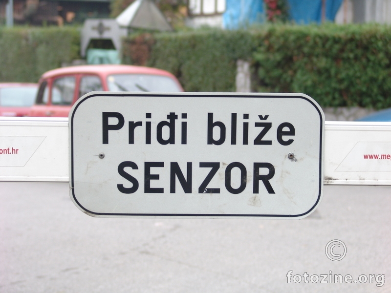 Priđi bliže - senzor