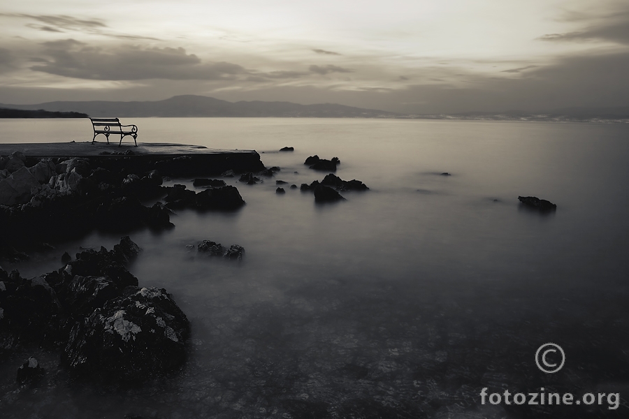 Bench By The Sea