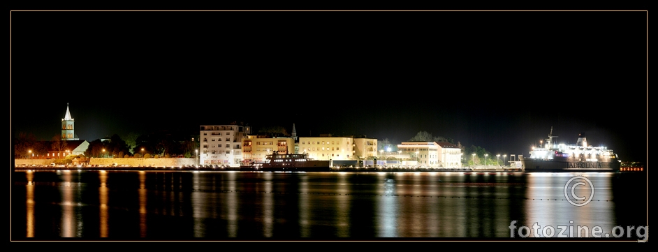 Zadar by night