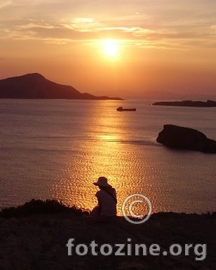 sunset - sounion