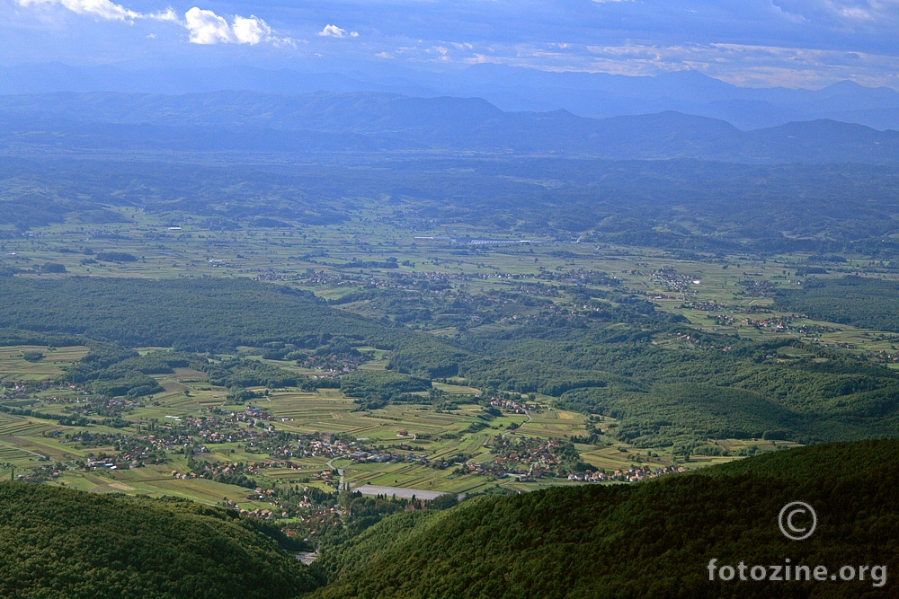 pogled prema Zagorju