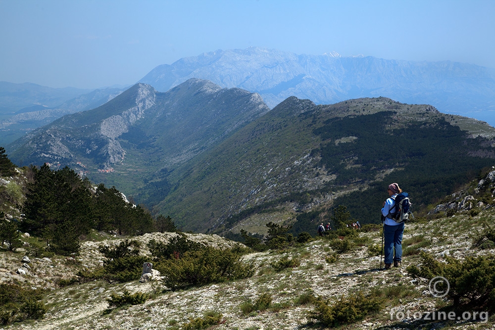 Pogled sa Dinare-Omiške