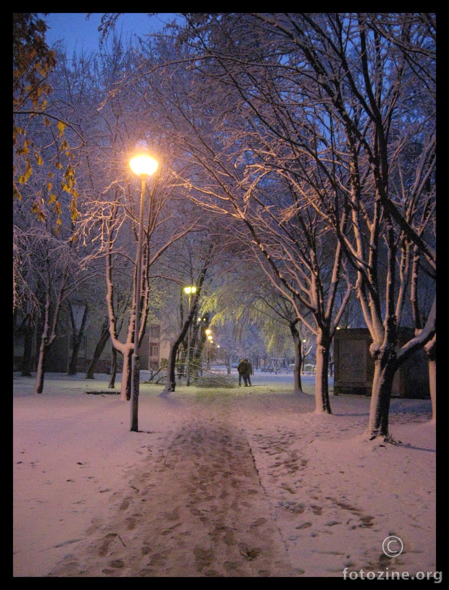 snow path