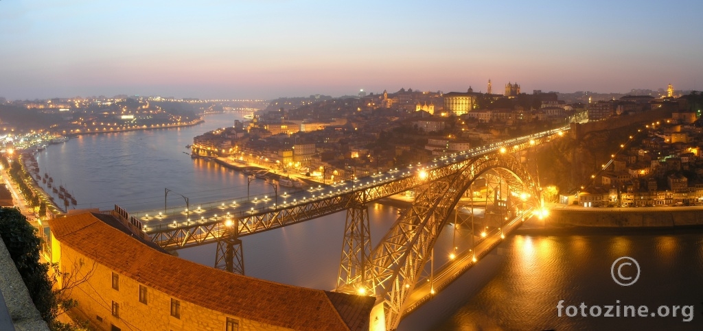 porto a noite