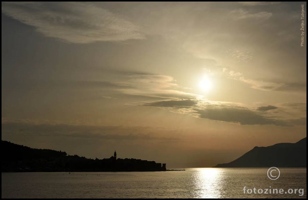 SNIMATI KORČULU I U SMIRAJ DANA NIJE MANA BY ŽT