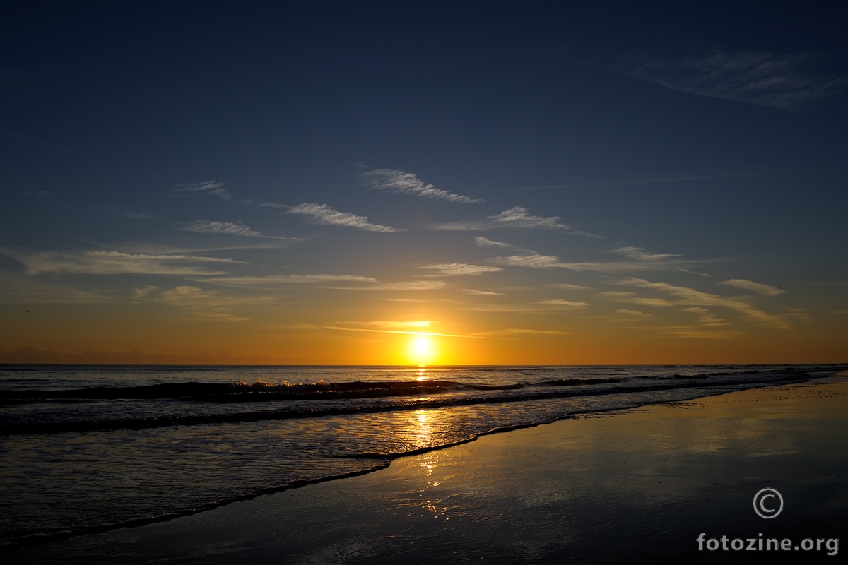 Sunset over Daytona