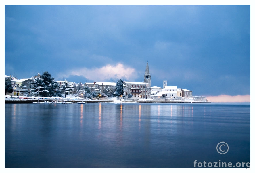 porec u snijegu