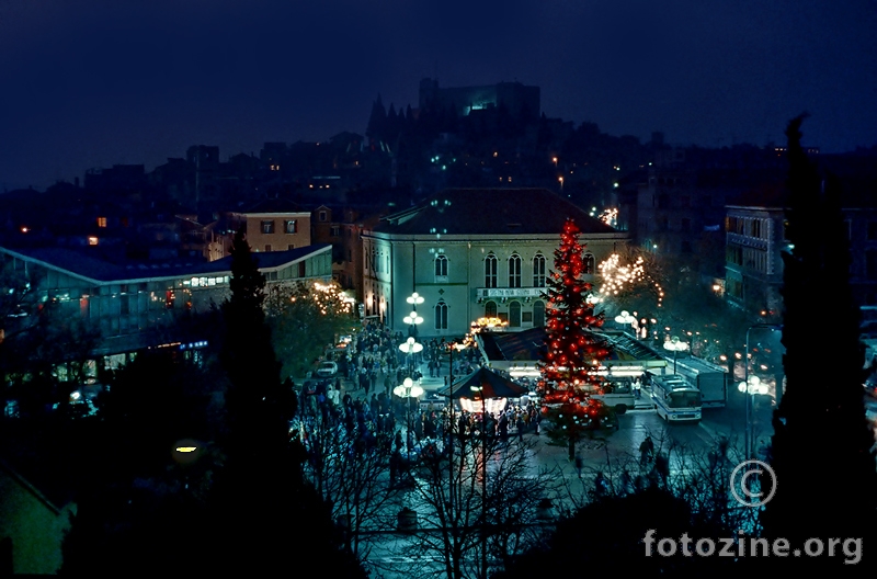 Šibenska poljana za Božić 1988.