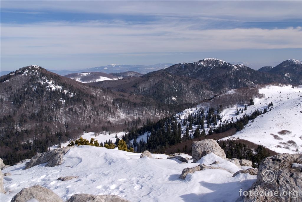 Pogled s Velikog Zavižana