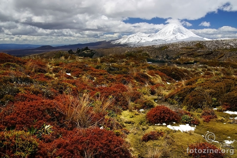 Prolece na Mount Ruapehu