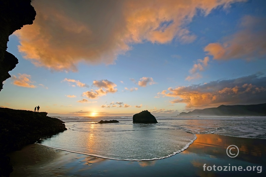 Evening at Piha