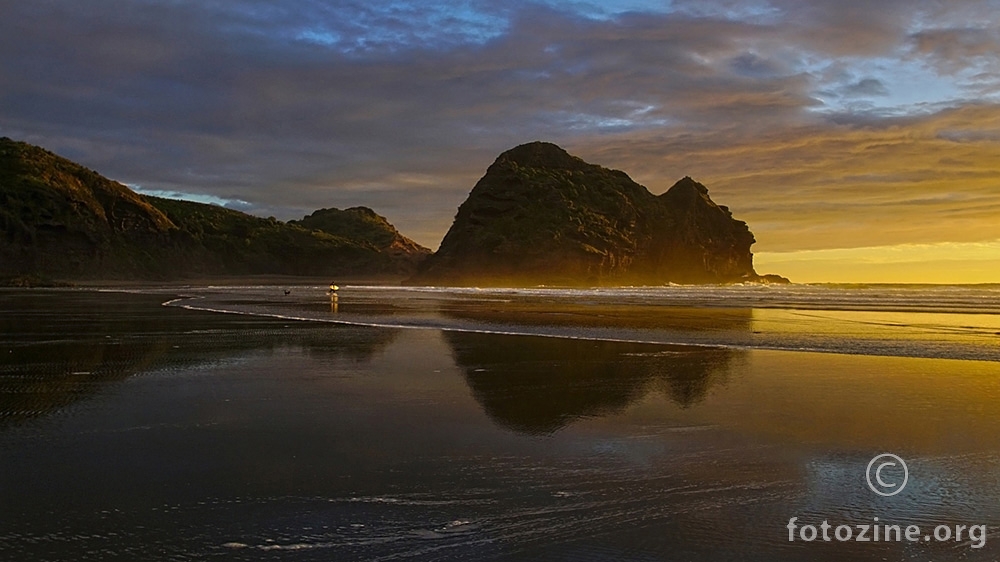 Evening at Piha