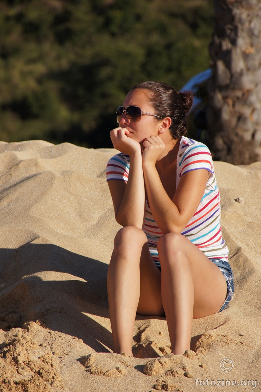 Girl on the beach