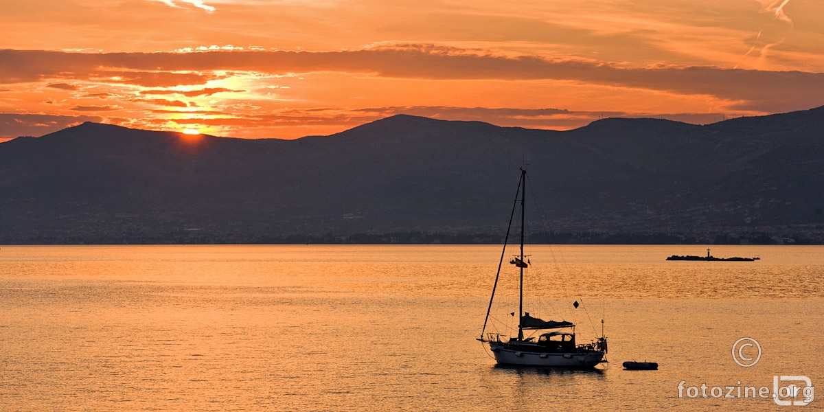 Nad Kozjakom sunce zađe