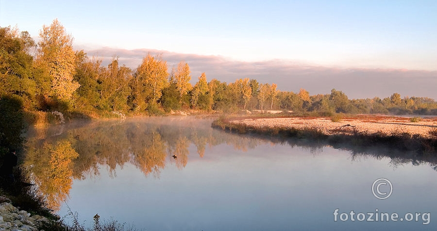 Jesenja refleksija Drave