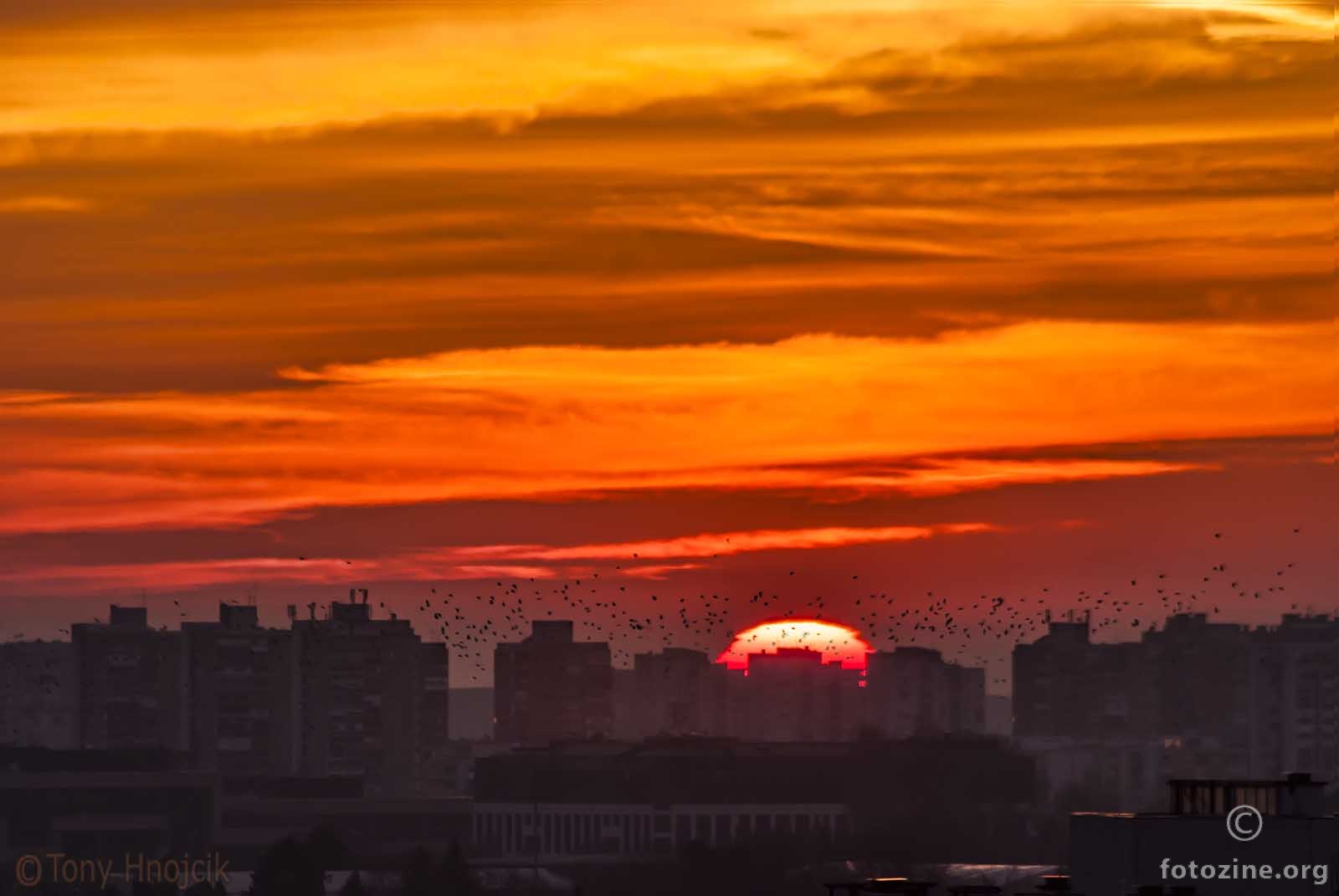 jutro nad Zagrebom