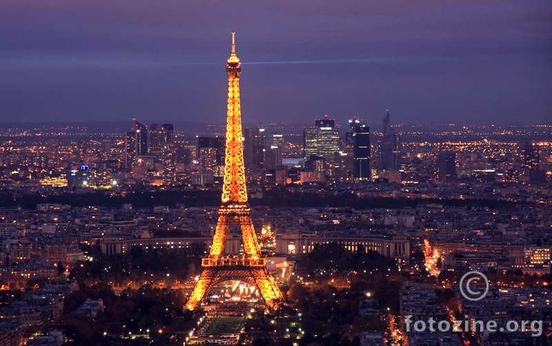 Paris by night