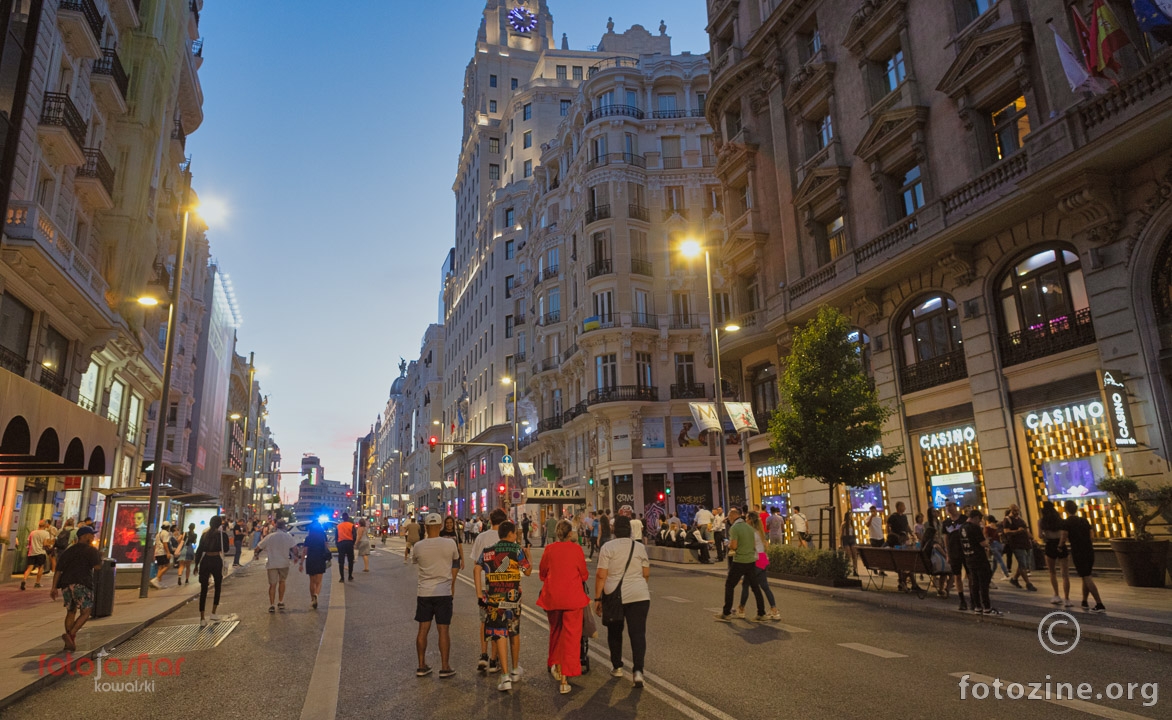 Gran Via, Madrid