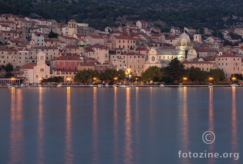 Šibenik u plavu uru