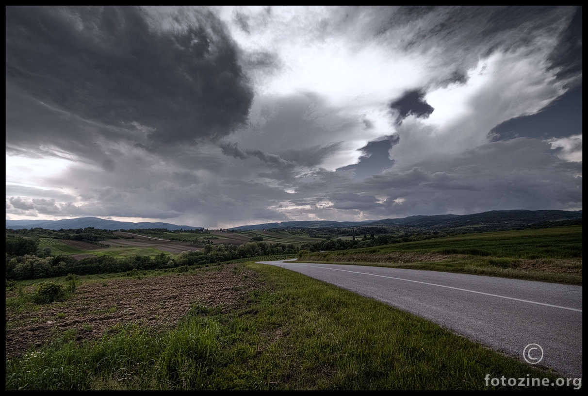 Empty road