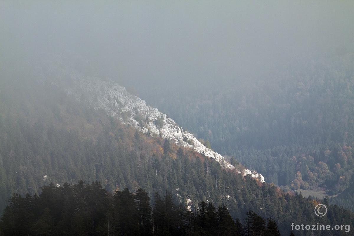 Pogled sa Bijelih stijena