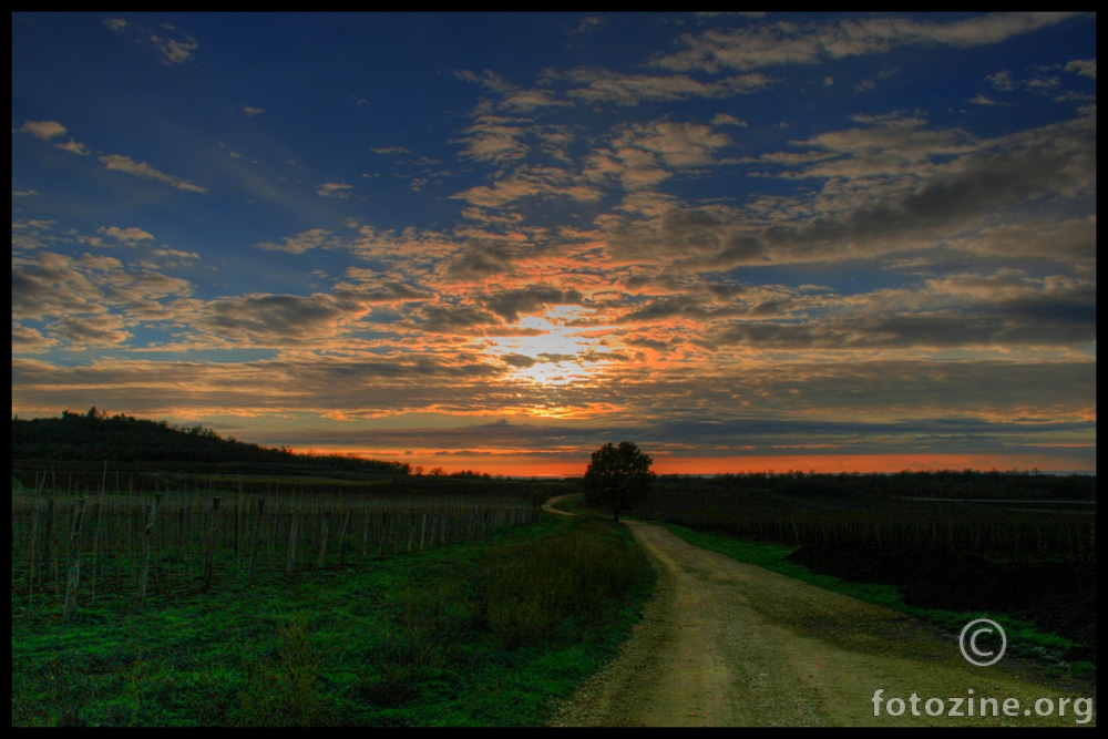 Istrian sky...