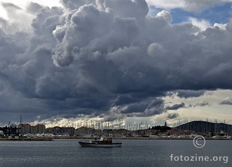 Biograd pred oluju