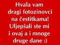 VELIKO HVALA!