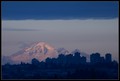 Burnaby skyline with Mt. Baker